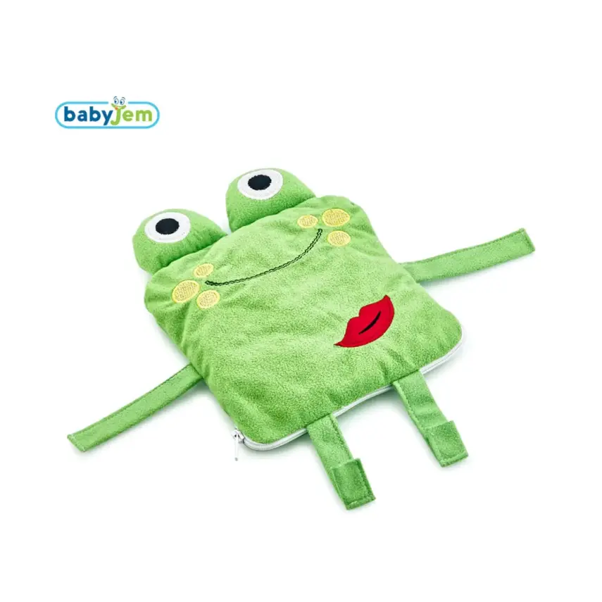 Babyjem Kiraz Çekirdekli Kurbağa Yastık Yeşil - 1