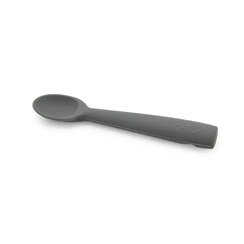 Babyjem Komple Silikon Kaşık Gri - 1