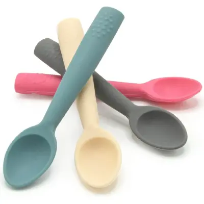 Babyjem Komple Silikon Kaşık Mint - 3