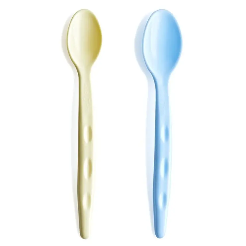 Babyjem Mama Kaşığı 2li Mavi - Sarı - 1