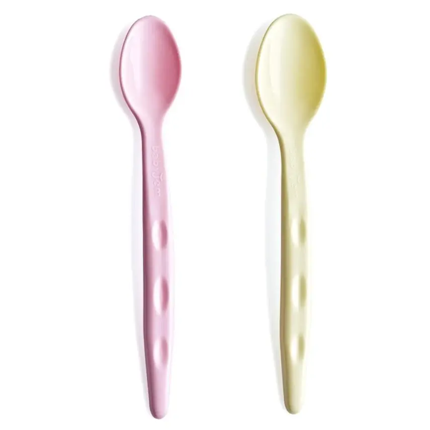 Babyjem Mama Kaşığı 2li Pembe - Sarı - 1