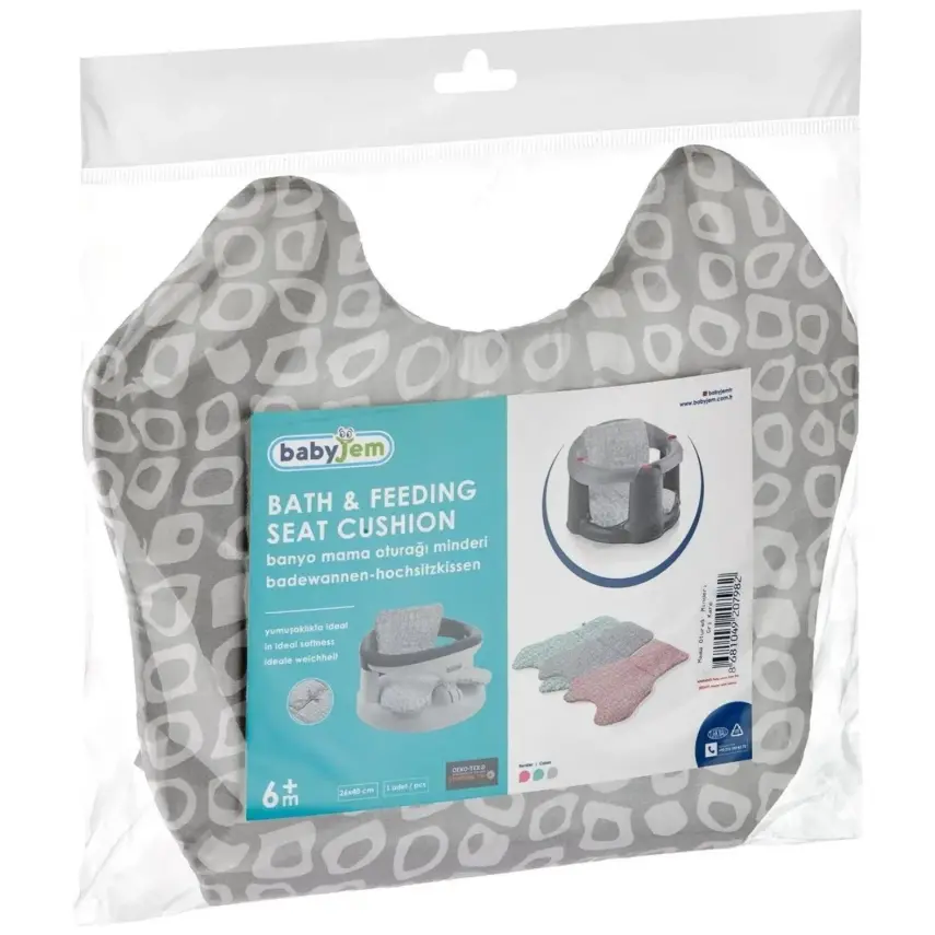 Babyjem Mama Oturağı Minderi Kare Gri - 3