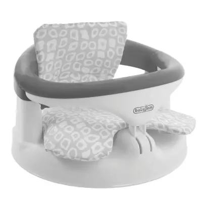 Babyjem Mama Oturağı Minderi Kare Gri  (1)