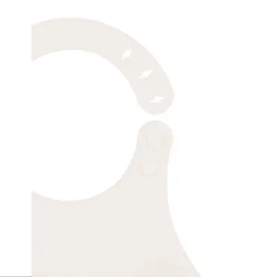 Babyjem Mini Silikon Önlük Ekru - 2