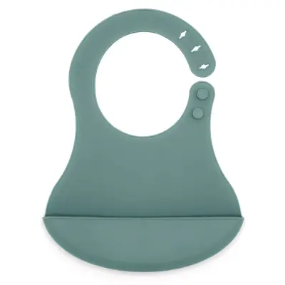 Babyjem Mini Silikon Önlük Mint - 2