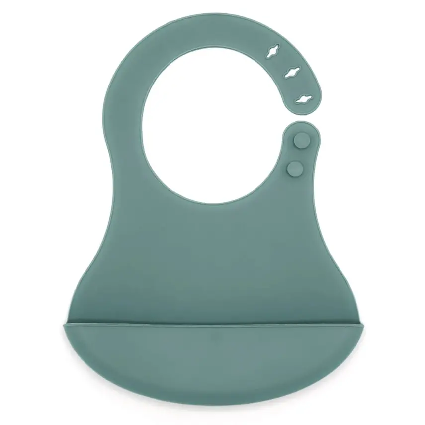 Babyjem Mini Silikon Önlük Mint - 2