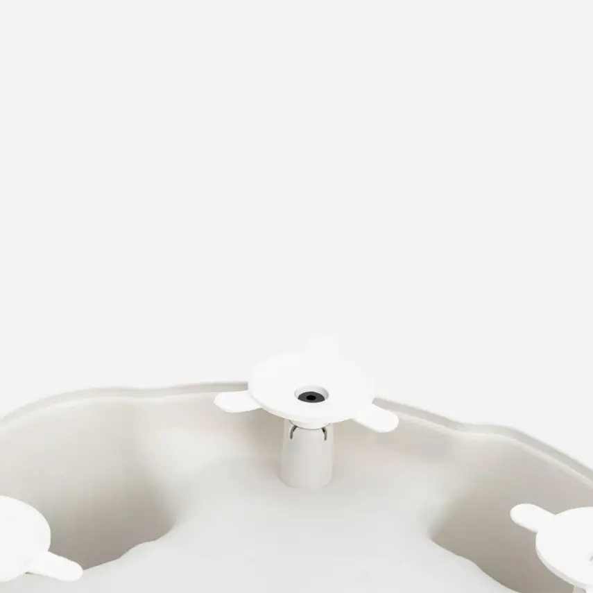 Babyjem Önden Açılır Bebek Banyo&Mama Oturağı Beyaz - 18