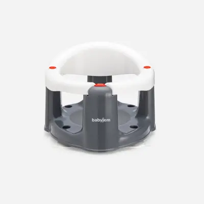 Babyjem Önden Açılır Bebek Banyo&Mama Oturağı Beyaz - 11
