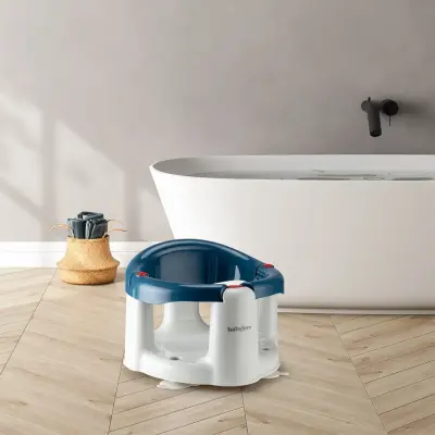 Babyjem Önden Açılır Bebek Banyo&Mama Oturağı Beyaz - 8