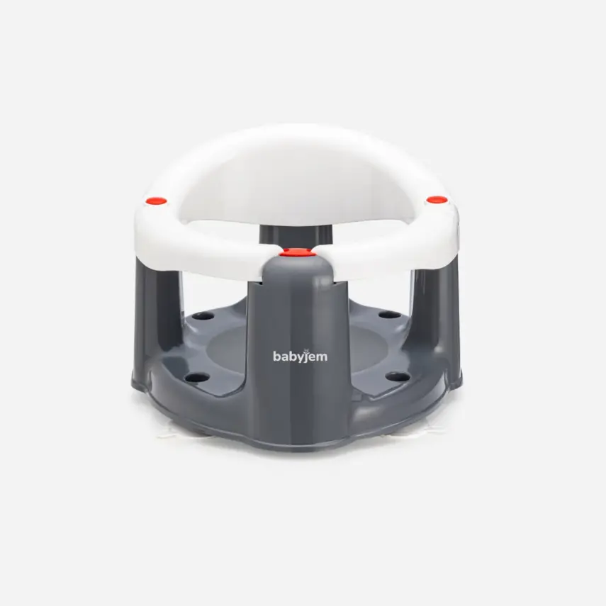 Babyjem Önden Açılır Bebek Banyo&Mama Oturağı Beyaz - 4