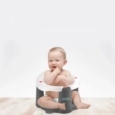 Babyjem Önden Açılır Bebek Banyo&Mama Oturağı Beyaz ve 40 ml Lansinoh Lanolin Göğüs Ucu Kremi  (1)