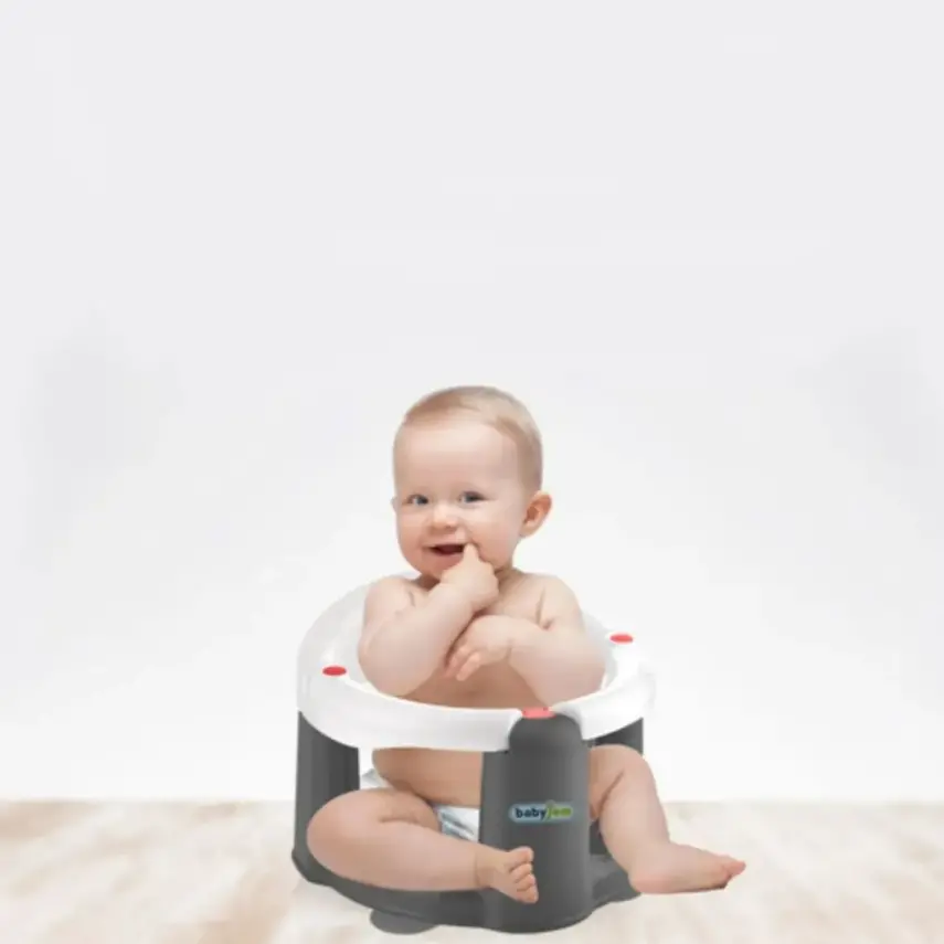 Babyjem Önden Açılır Bebek Banyo&Mama Oturağı Beyaz ve 40 ml Lansinoh Lanolin Göğüs Ucu Kremi  - 2