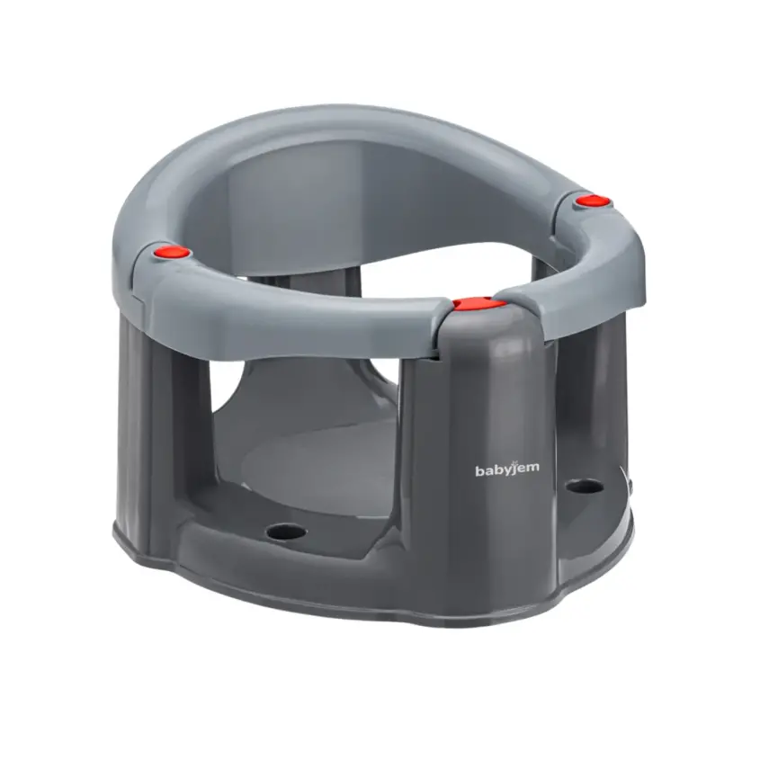 Babyjem Önden Açılır Bebek Banyo&Mama Oturağı Gri - 1