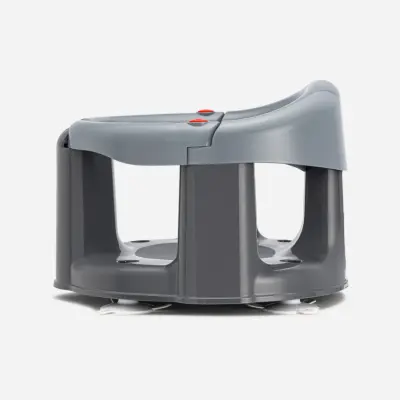 Babyjem Önden Açılır Bebek Banyo&Mama Oturağı Gri - 7