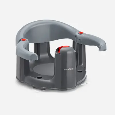 Babyjem Önden Açılır Bebek Banyo&Mama Oturağı Gri - 12