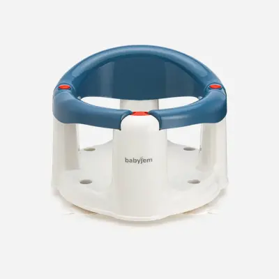 Babyjem Önden Açılır Bebek Banyo&Mama Oturağı İndigo Mavi - 8