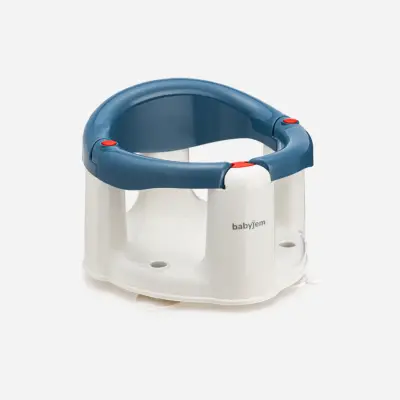 Babyjem Önden Açılır Bebek Banyo&Mama Oturağı İndigo Mavi