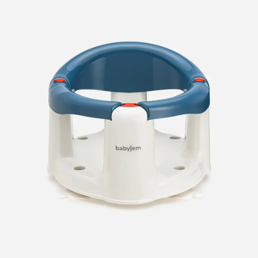 Babyjem Önden Açılır Bebek Banyo&Mama Oturağı İndigo Mavi - 18