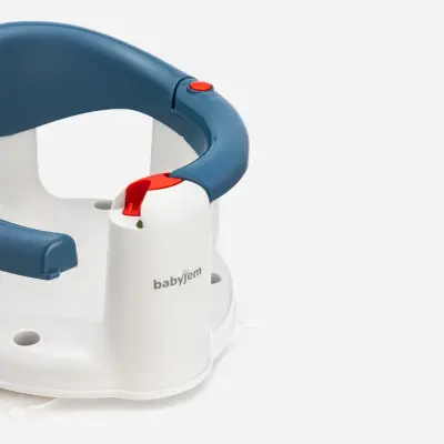 Babyjem Önden Açılır Bebek Banyo&Mama Oturağı İndigo Mavi - 15