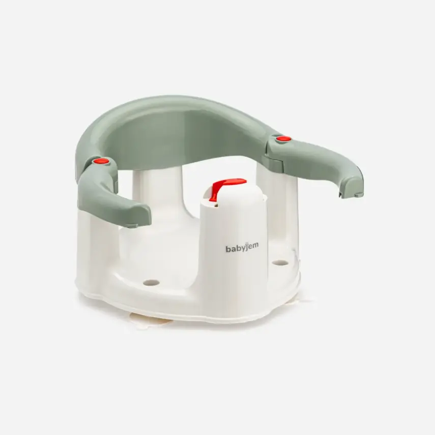 Babyjem Önden Açılır Bebek Banyo&Mama Oturağı Soft Yeşil - 3