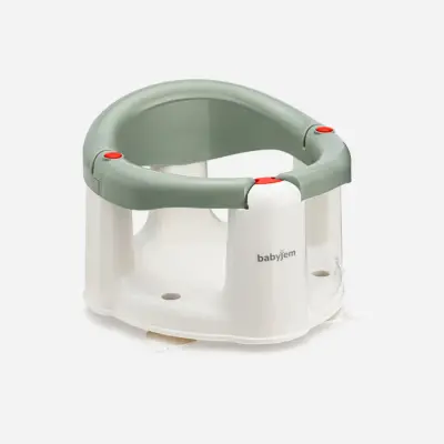 Babyjem Önden Açılır Bebek Banyo&Mama Oturağı Soft Yeşil - 4