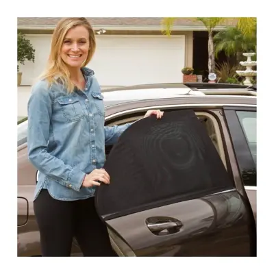 Babyjem Oto Cam Perdesi 52x84 cm 2li - 3