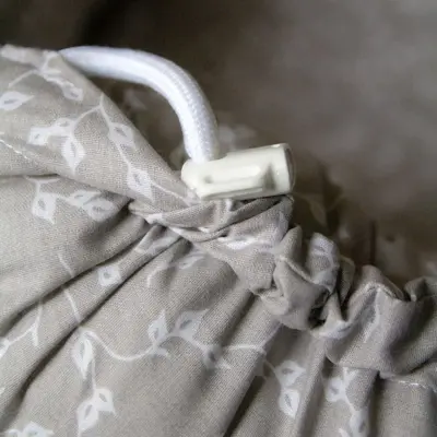 Babyjem Oyuncaklı Anne Baba Yanı Yatağı Gri Çiçek - 4