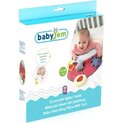Babyjem Oyuncaklı Eğitici Yastık - 4