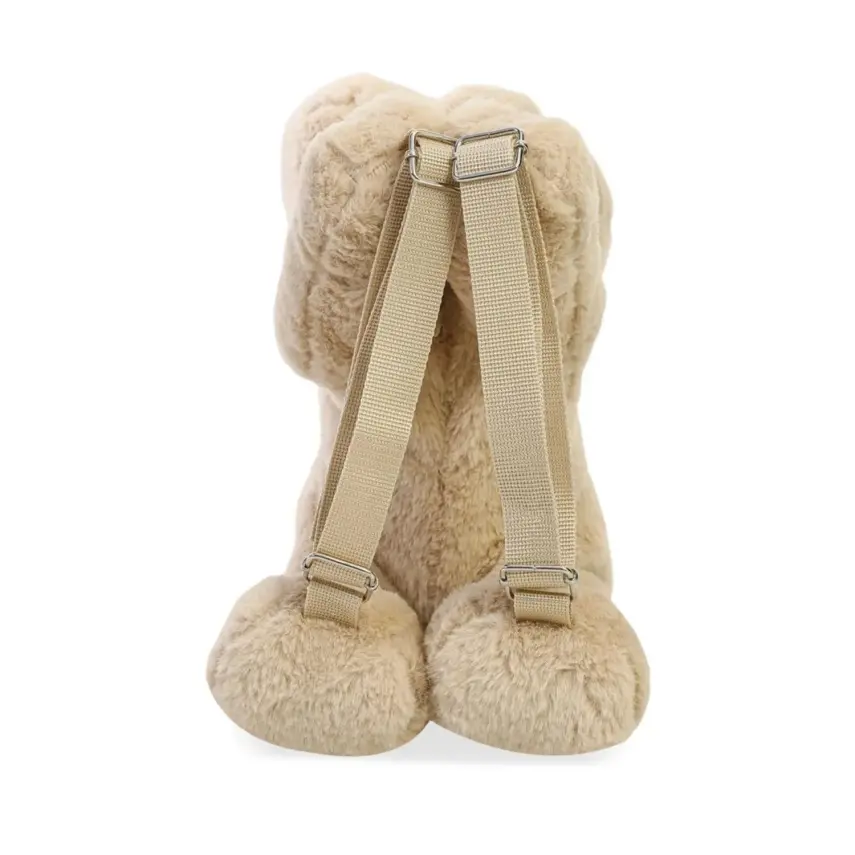 Babyjem Peluş Çanta Köpek Ekru - 6