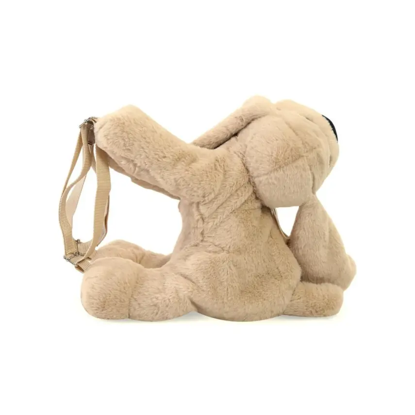 Babyjem Peluş Çanta Köpek Ekru - 5
