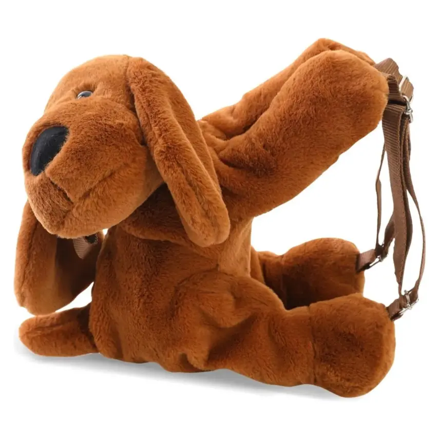 Babyjem Peluş Çanta Köpek Kahverengi - 3