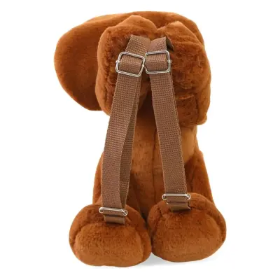 Babyjem Peluş Çanta Köpek Kahverengi (1)