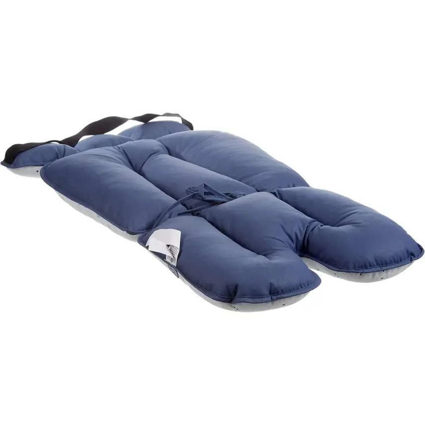 Babyjem Puset Ve Mama Sandalyesi Minderi Mavi Nokta - 4