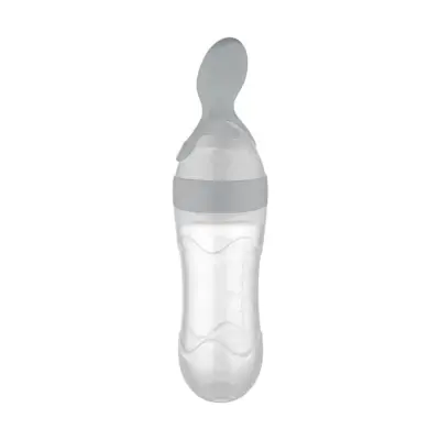 Babyjem Sıkmalı Kaşık Gri - 3