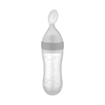 Babyjem Sıkmalı Kaşık Gri - 4