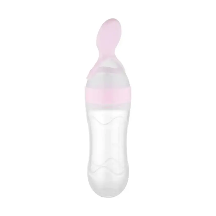 Babyjem Sıkmalı Kaşık Pembe - 5