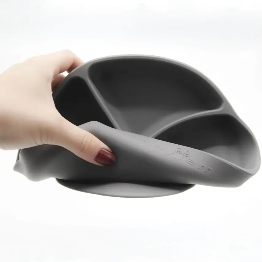 Babyjem Silikon Tabak Gri - 4