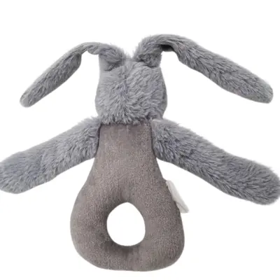 Babyjem Tutmalı Peluş Mini Tavşan Gri - 2