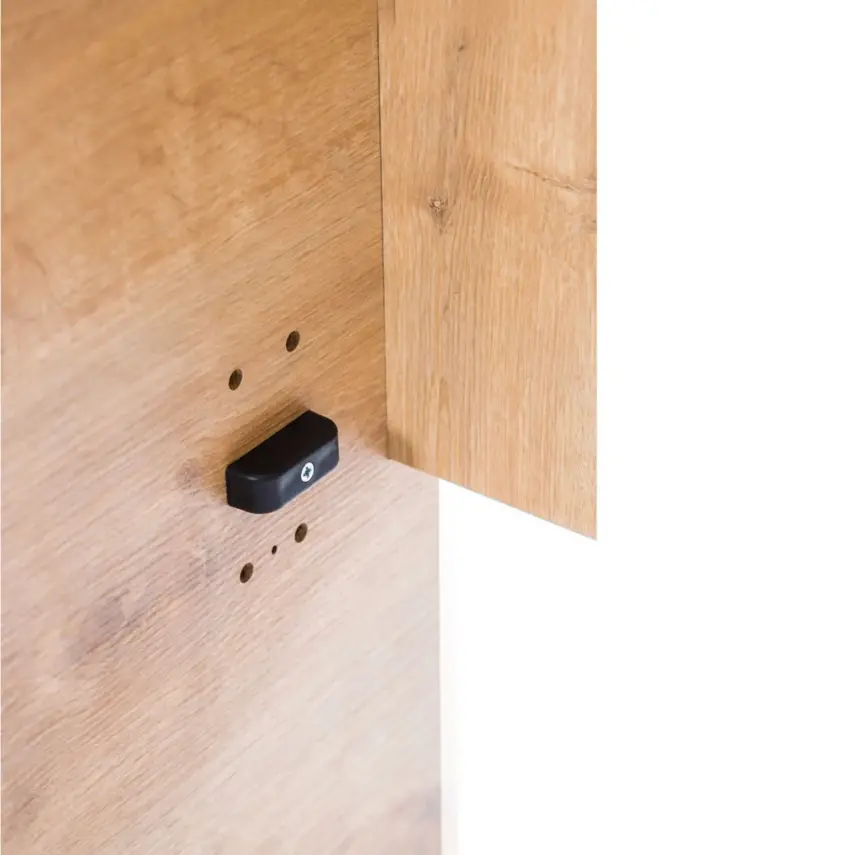 Babywhen Pratik Sallanır Anne Yanı Bebek Beşik 60x120 cm Ahşap - 4