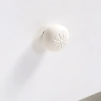 Babywhen Pratik Sallanır Bebek Sepet Beşik 50x90cm Beyaz - 3