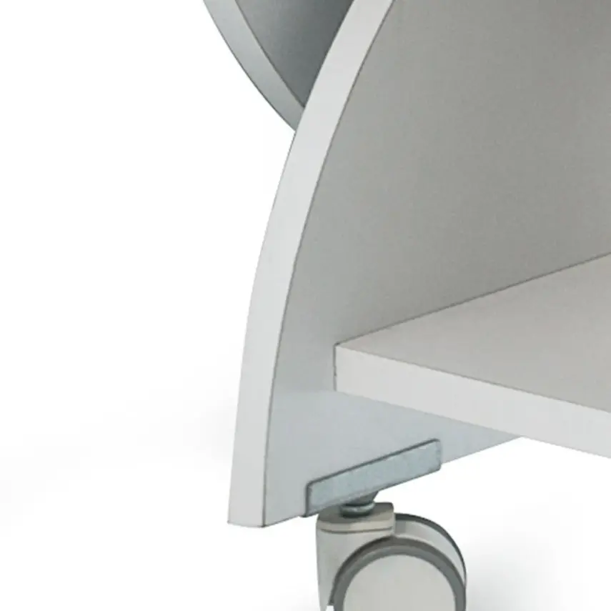 Babywhen Pratik Sallanır Bebek Sepet Beşik 50x90cm Beyaz - 6