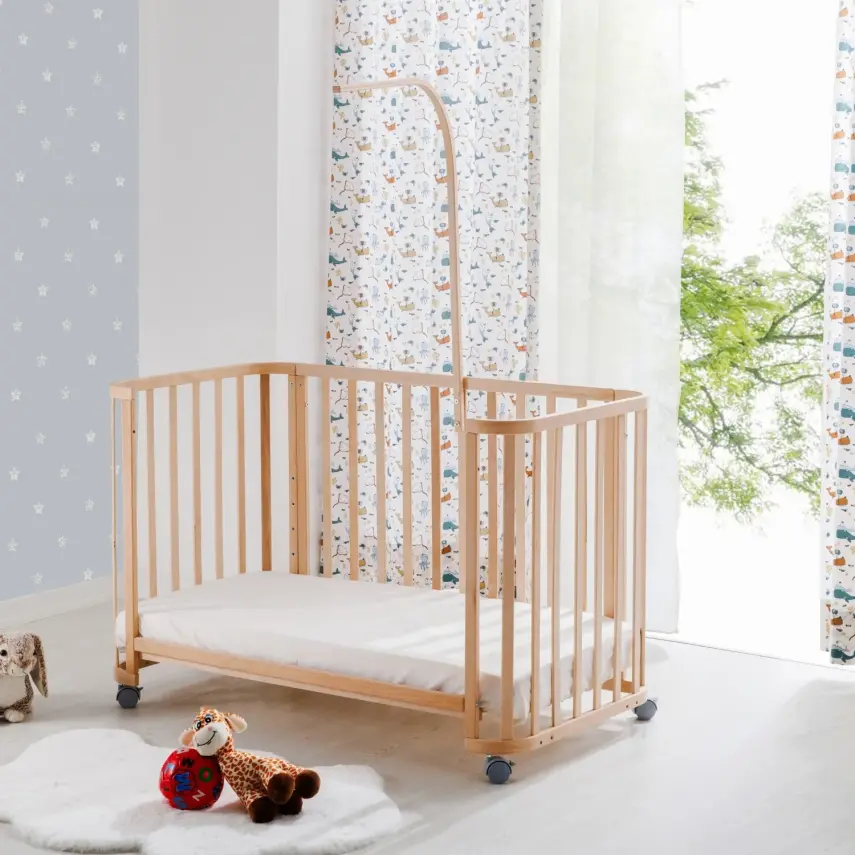 Babywho Oval Beşik Uyku Setli  60x120 - 6