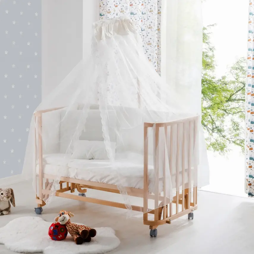 Babywho Oval Beşik Uyku Setli  60x120 - 4