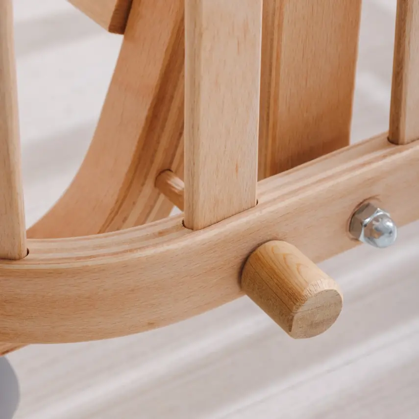 Babywho Oval Beşik Uyku Setli  60x120 - 11