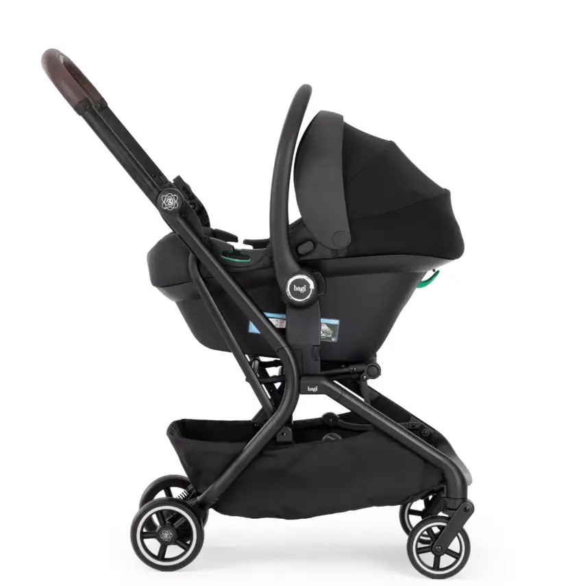 Bagi Atom Kabin Boy Bebek Arabası Black Gold - 12