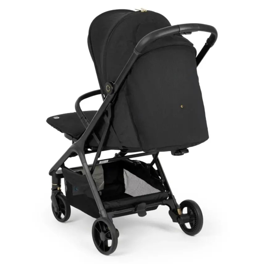 Bagi Compact Autofold Tek Elle Katlanabilen Kabin Bebek Arabası Black - 8