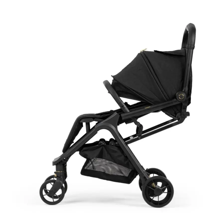 Bagi Compact Autofold Tek Elle Katlanabilen Kabin Bebek Arabası Black - 9