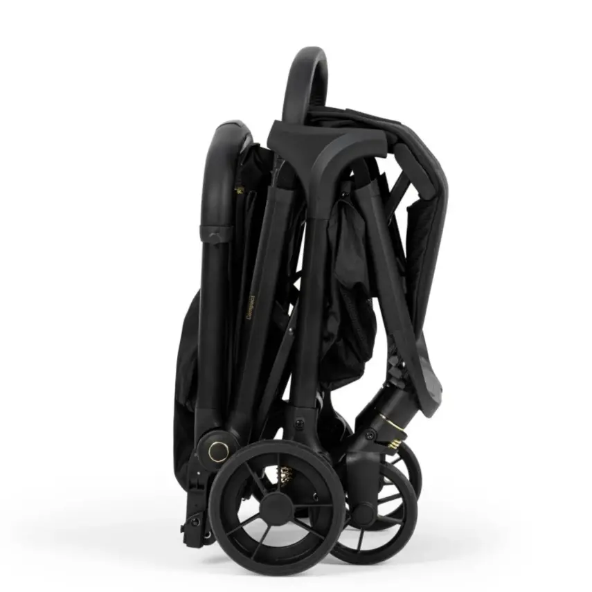 Bagi Compact Autofold Tek Elle Katlanabilen Kabin Bebek Arabası Black - 6