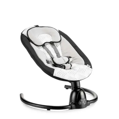 Bagi Dastana Black Otomatik Sallanır Müzikli Zaman Ayarlı Ana Kucağı Black - 10