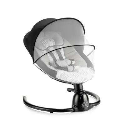 Bagi Dastana Black Otomatik Sallanır Müzikli Zaman Ayarlı Ana Kucağı Black - 11